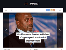 Tablet Screenshot of jambonewschannel.com